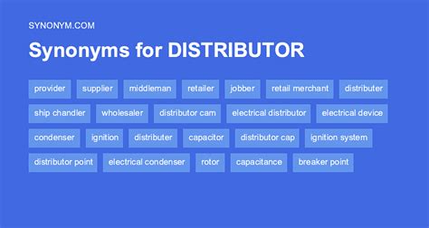 distributors synonym